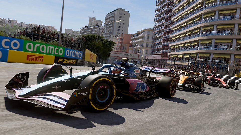 Rennstart in Monte Carlo