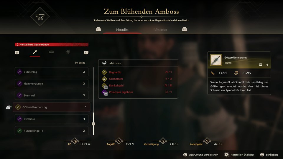 Das Schwert Götterdämmerung