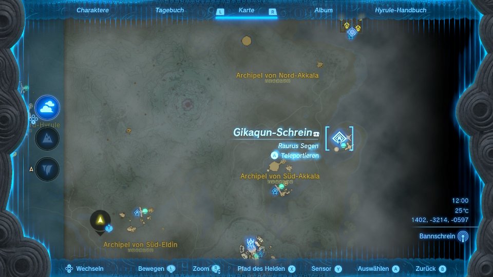 Zelda: Tears of the Kingdom Guide: Alle Schreine - Fundort & Lösung