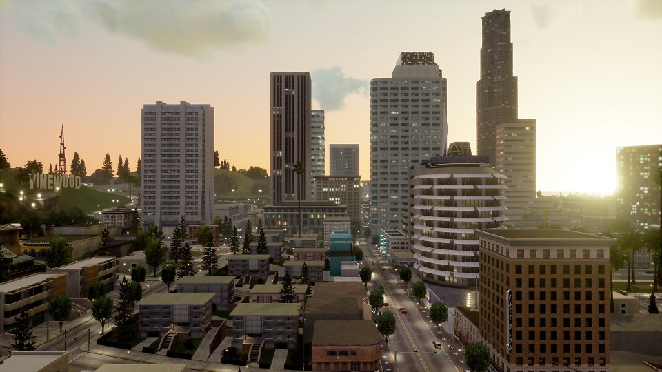 Ein Blick auf Los Santos in GTA San Andreas