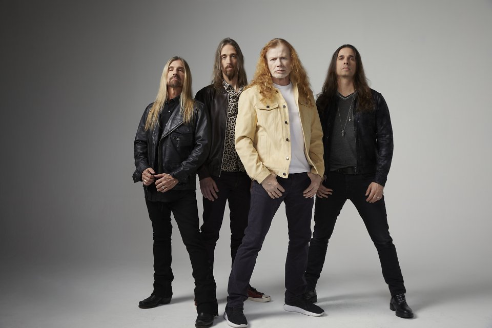 Die Band Megadeth, die in diesem Jahr ihr 40-jähriges Bestehen feiert