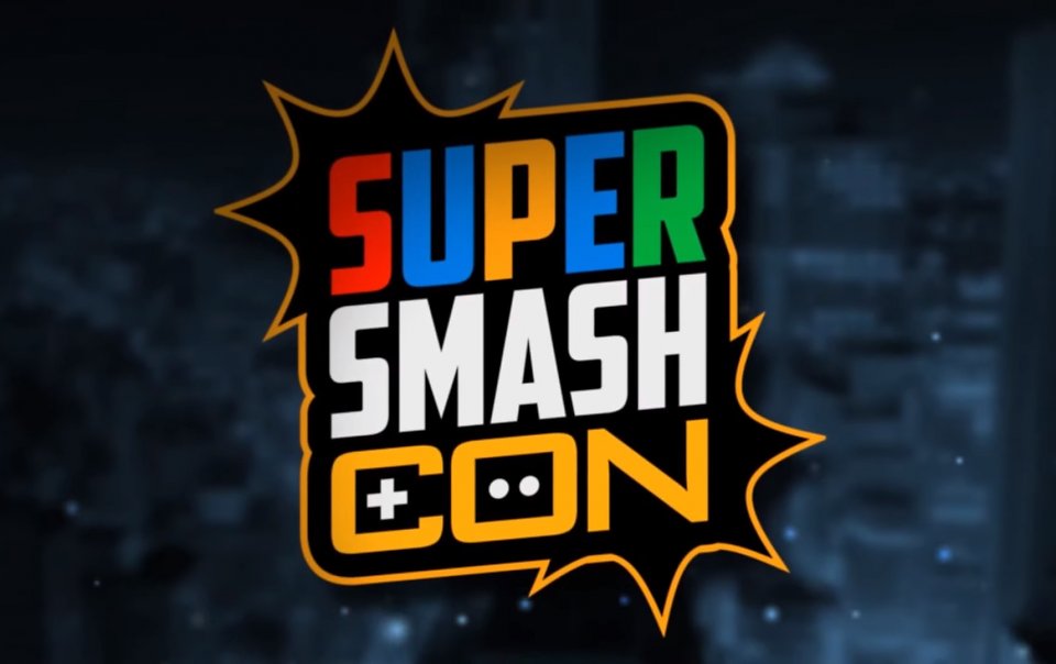 Das Logo der Super Smash Con.