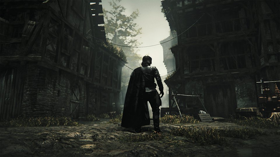 Eine Gasse und ein Inquisitor in The Inquisitor