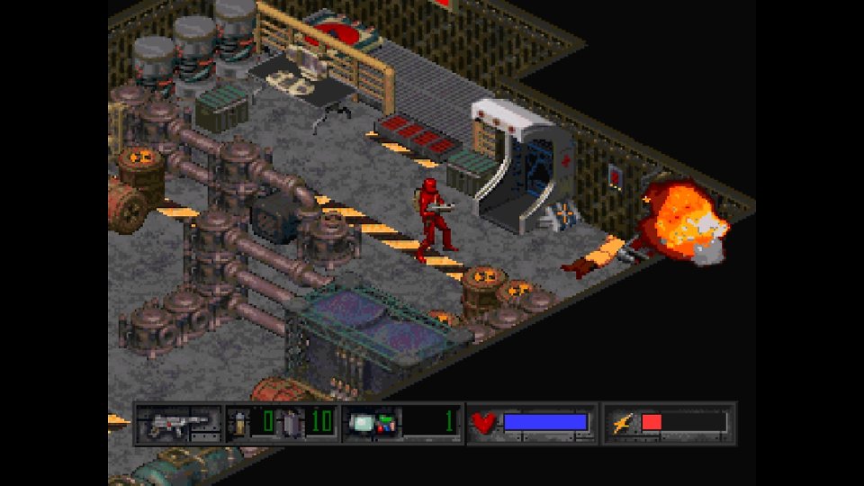 Die Playstation-Version entstand ohne Tony Zurovec. Sie bietet sanftes Scrolling, erreicht aber nur 320x240 Pixel.