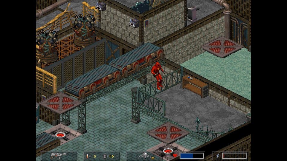 Glücksspiel: Für die wenigen Sprünge in Crusader: No Remorse braucht ihr gute Nerven.