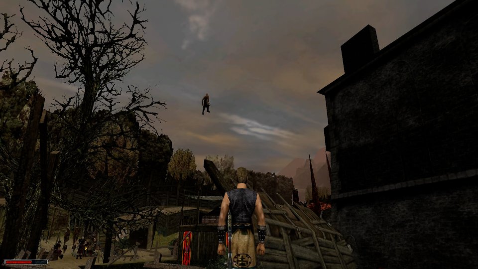 Fliegende Leute - ein weiterer Bug der Switch-Version zum Release