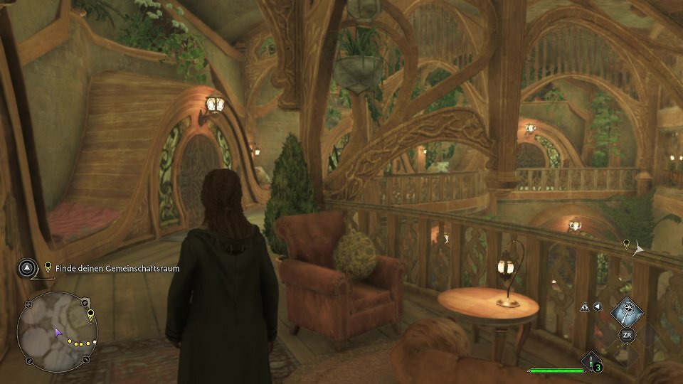 Der Gemeinschaftsraum von Hufflepuff