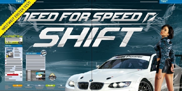 Touchy: Den "weltweit ersten Test" von Need for Speed: Pro Street gab es in der Games Aktuell 11/2007.