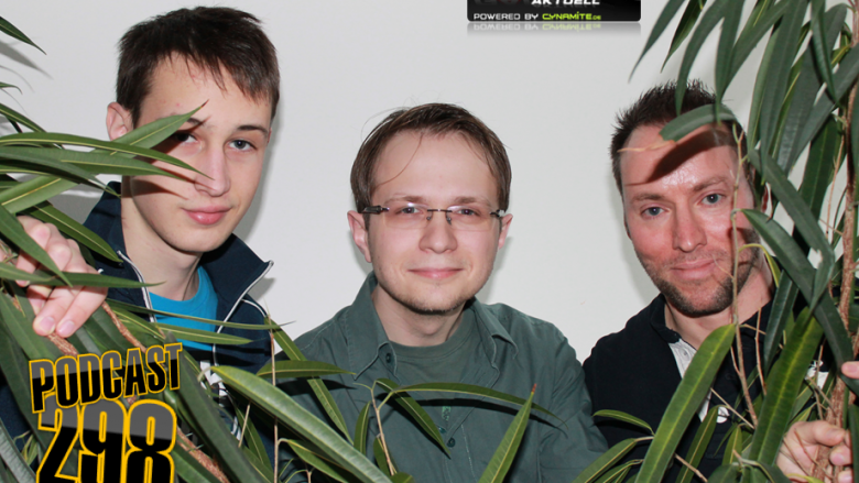 Games Aktuell Podcsat 298: Arne, Max, Andy (von links)