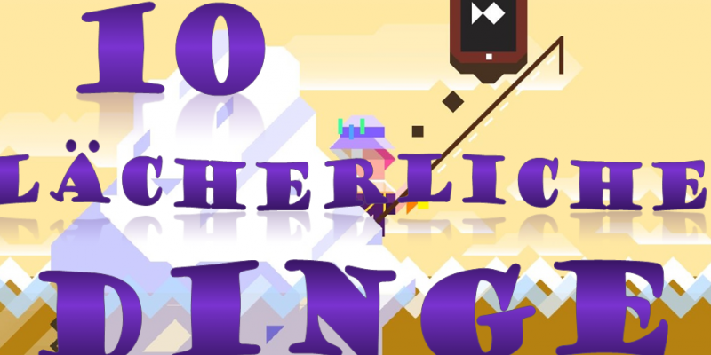10 lächerliche Dinge, die Games uns beibringen.