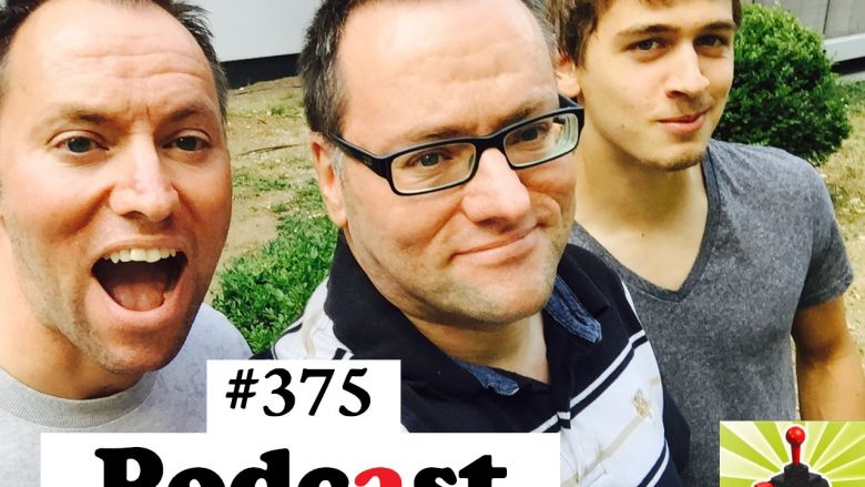 Games Aktuell Podcast 375: Andy, Thomas, Lukas (von links)