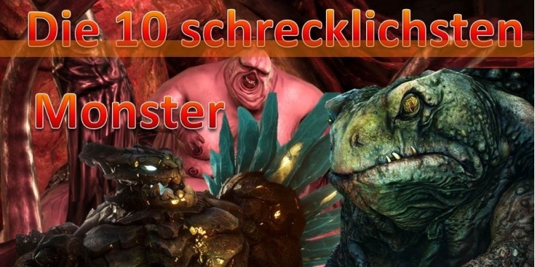 Reißzähne und Klauen: Die 10 schrecklichsten Monster.