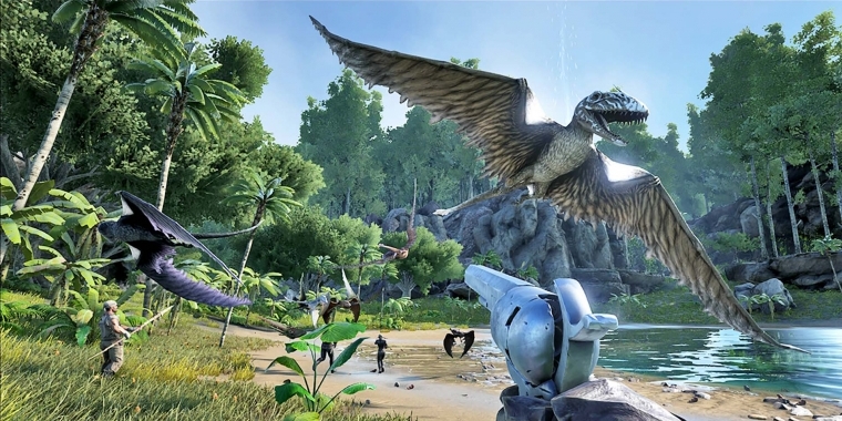 Fangfrage: Geht ihr es richtig an (also mit Betäubungspfeilen und den geeigneten Leckereien), wird selbst ein Tyrannosaurus Rex zum handzahmen Schmusekätzchen. (Xbox One)