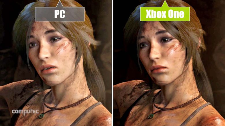 Grafikvergleich: Dieses Bild verdeutlicht, dass Cutscenes nur auf dem PC in 1080p-Auflösung dargestellt werden. Auf der Xbox One laufen die Filmsequenzen in 900p, das Bild ist etwas unschärfer. Insgesamt ist der Unterschied aber gering. (PC/Xbox One)