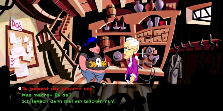 Cooler Typ: Hoagie ist immer locker drauf, treibt mit seiner lässigen Art aber den einen oder anderen NPC zur Weißglut. (PC)