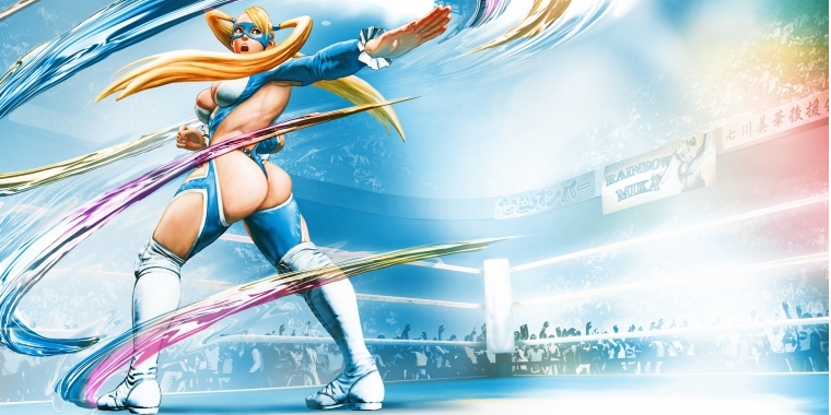 Gar nicht schwach: Wrestlerin R.Mika steigt im Tanga in den Ring - für den westlichen Markt wurde ein "anstößiger" Move zensiert, bei dem sie sich auf den Po klatscht.