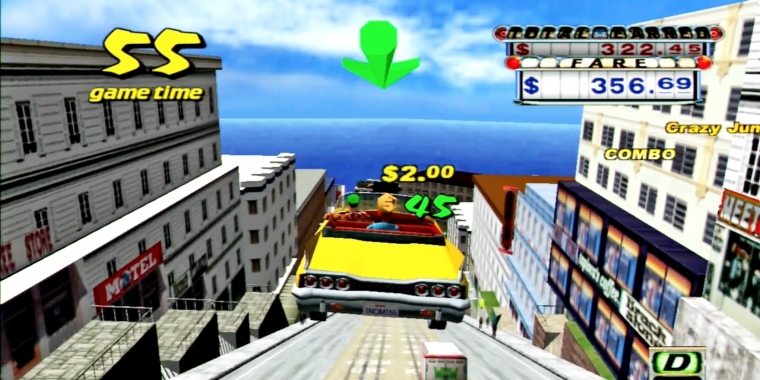 Sprung ins Glück: Die Stadt ist an San Francisco angelehnt. Die abschüssigen Straßen kann man prima für riesige Sprünge nutzen und dadurch Bonuspunkte sammeln. (PS3)