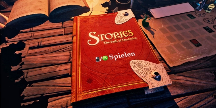 Magisch: Das Buch hat geheime Kräfte: Stirbt der Träger im Verlauf seiner Geschichte, kann er an den Ausgangspunkt zurück und so sein Schicksal neu schmieden. (PC)