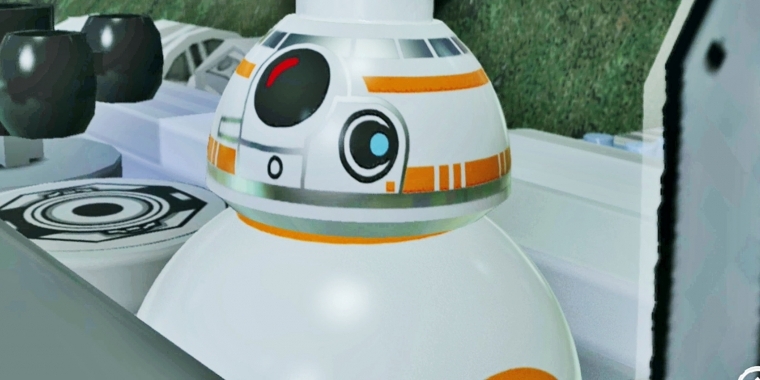 Bringt mir den Droiden: 
Der BB-8 ist bei Jung und Alt äußerst beliebt und in Star Wars: Das Erwachen der Macht nimmt er eine große Rolle im Gameplay ein. (Wii U)