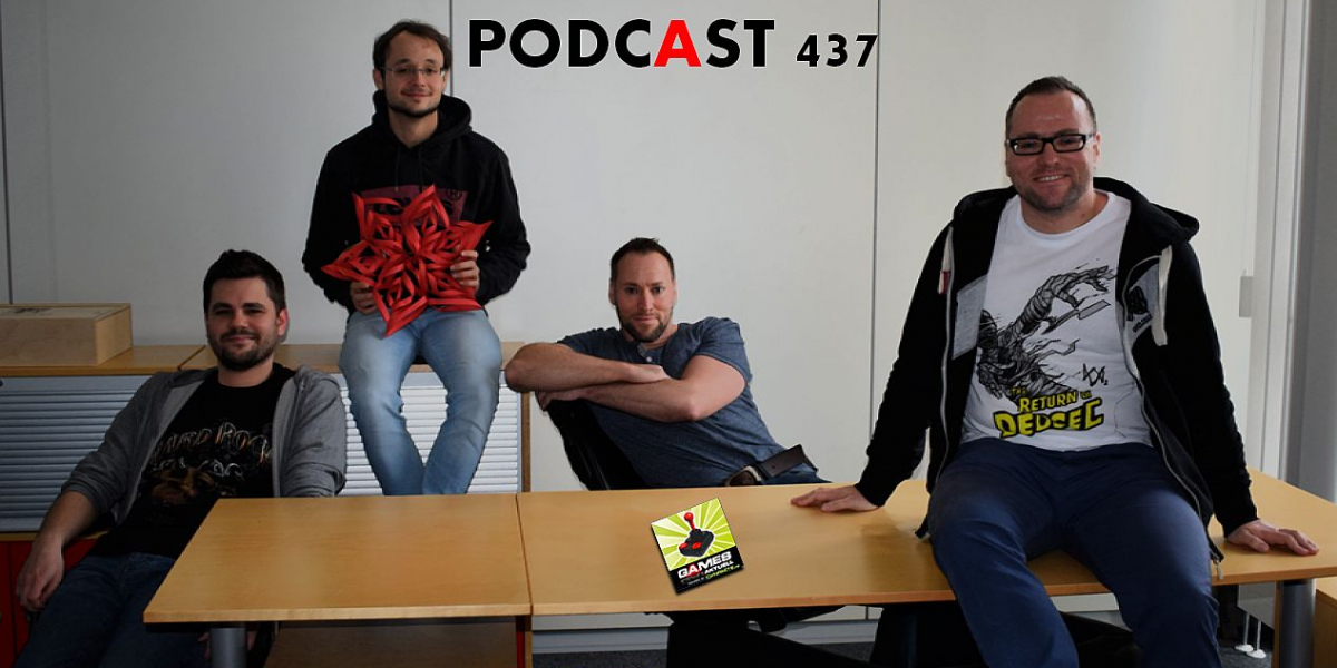 Games Aktuell Podcast 437: Markus, Lukas, Andy, Thomas