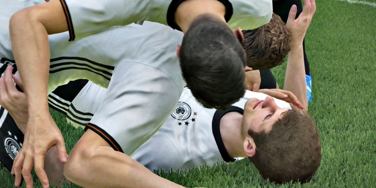 Es müllert! 
Die Jubelaktionen sind schön anzuschauen - und erstaunlich Clipping-frei. (PS4)