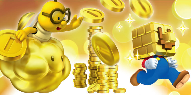 Here comes the money: 
Womit machen große Gaming-Konzerne wie Nintendo zusätzlich Kapital?