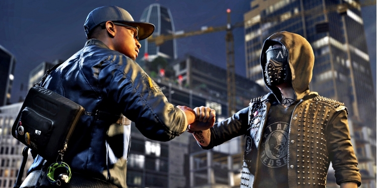 Blabla: 
Die Cutscenes bieten mehr fürs Auge als fürs Hirn. Und eines ist klar: Die Emoji-Maske von Dedsec-Anführer Wrench wird euch früher oder später auf den Zeiger gehen. (PS4)