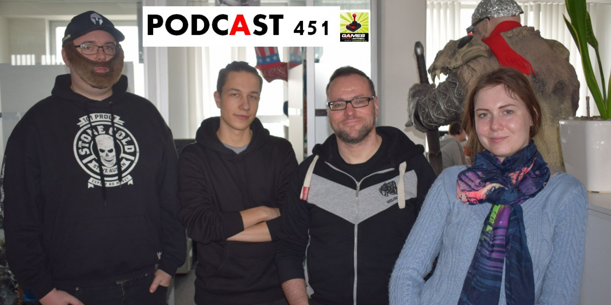 Games Aktuell Podcast 451: Chris, Christopher, Thomas, Katha