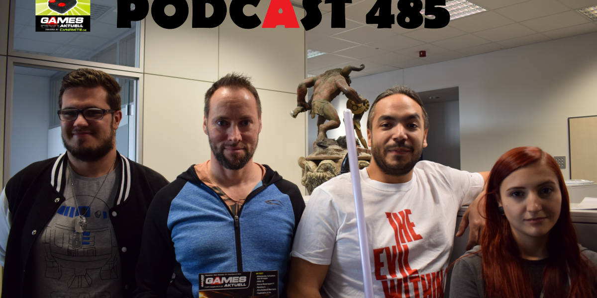 Games Aktuell Podcast 485: Marc, Andy, ZAM, Paula