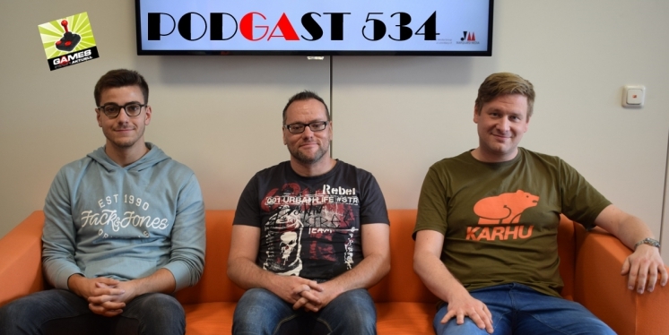 Games Aktuell Podcast 534: Axel, Thomas, Matti