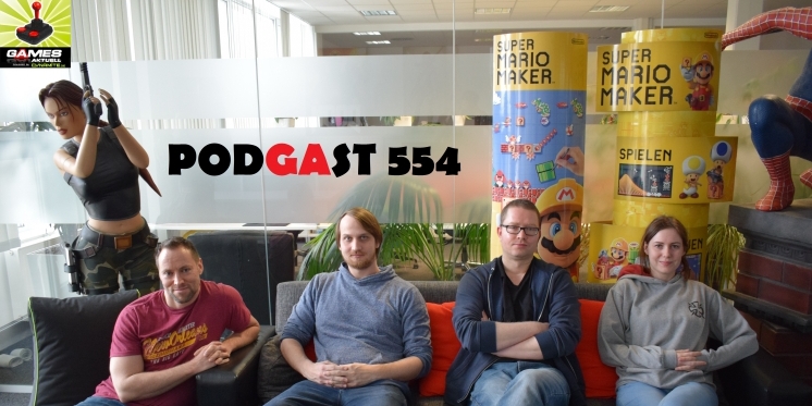 Games Aktuell Podcast 554: Andy, Thomas, Felix, Katha