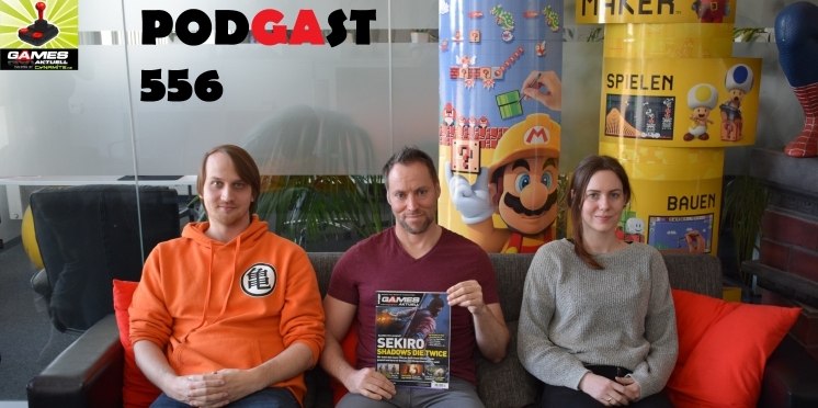 Games Aktuell Podcast 556: Thomas, Andy, Katha