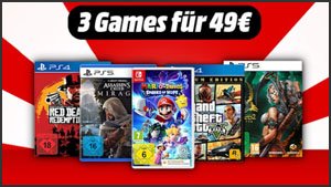 3 Games für 49€: Switch 1/2, PS5/PS4, Xbox & PC
